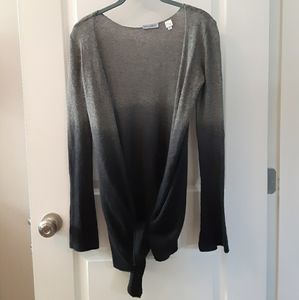 Acrobat ombre cashmere cardigan
